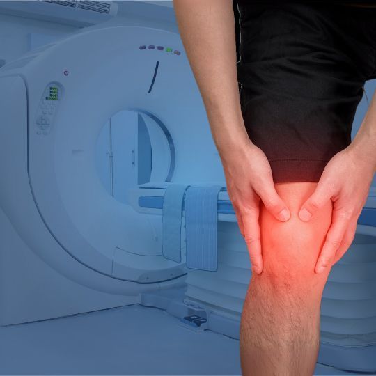 Magnetic Resonance Imaging of the knee without contrast
