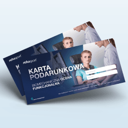Karta podarunkowa Biomechaniczna Ocena Funkcjonalna