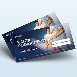 Karta podarunkowa Pakiet 10 rehabilitacji