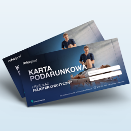 Karta podarunkowa Przegląd fizjoterapeutyczny